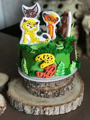 Leo \u0026 Tig cake (торт Лео и Тиг) | Торт, Шоколад, День рождения