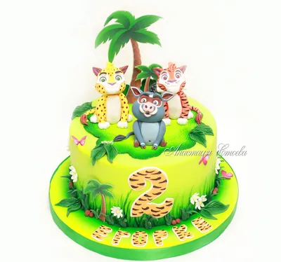 cake boy торт тиг и лео | Cake, Birthday cake, Cakes for boys