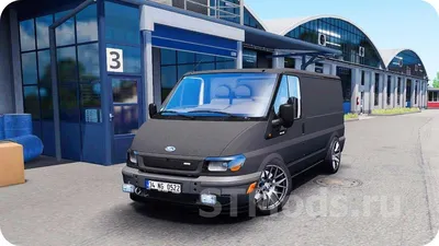 Скачать мод Ford Transit MK6 версия 2.2 для Euro Truck Simulator 2 (v1.45.x)