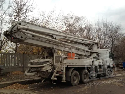 Аренда бетононасоса MERCEDES ACTROS - 32 м в Москве и области - Цена за  смену от 22 500 руб.