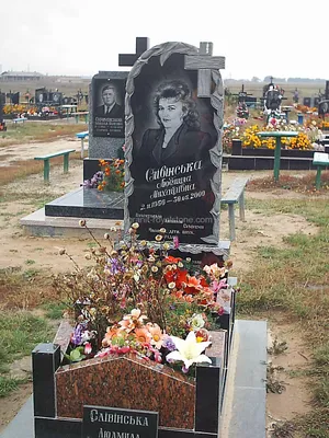 Памятники на кладбище из гранита для женщины, цена 27400 грн — Prom.ua  (ID#1033893305)