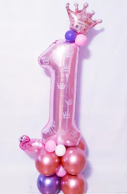 Купить Фигура из шаров \"Маленькой принцессе\" fontan1315 в Москве с  доставкой по лучшей цене - товары для праздника Дари Радости