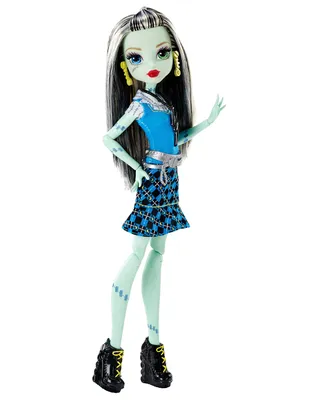Кукла Monster High Первый день в школе, Frankie Stein Френки Штейн Mattel  DNW97 - DETIMAG.RU