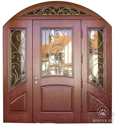 Арочные двери: фото, виды и преимущества (15 фото): стальные входные двери,  красивые примеры в интерьере, отзывы - читайте в блоге производителя входных  дверей Медверь