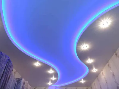 Полупрозрачные натяжные потолки с подсветкой в Ярославле: цены, фото