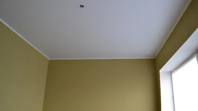 Белый матовый натяжной потолок, компания «Строй Сервис» - YouTube