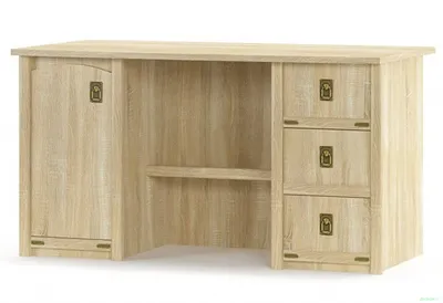 ➤ Стол 2-х тумбовый 1Д+3Ш Валенсия Мебель Сервис купить по цене 2699 грн |  Dybok.ua