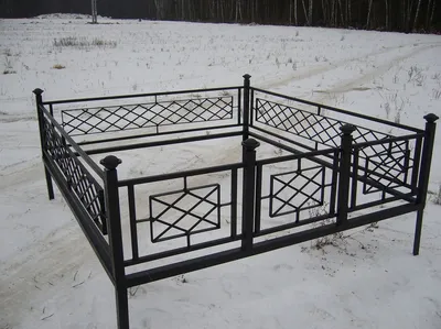 Ограды для могил в Минске, фото и цены | Заказать и купить ограду на могилу,  кладбище