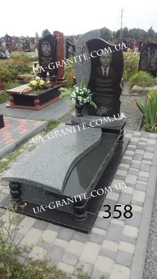 Памятники красивые на могилу из серого гранита каталог: продаж, ціна та  фото Від \"Український Граніт\"