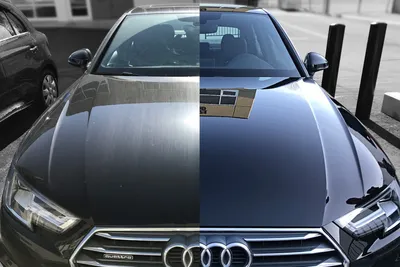 Полировка авто до и после фото
