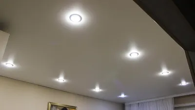 Точечные светильники вместо люстр - YouTube