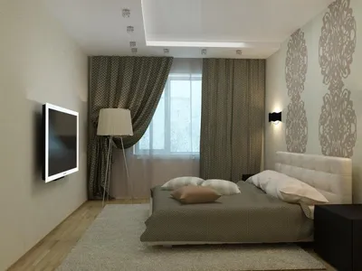 Дизайн спальни 14 кв.м фото » Картинки и фотографии дизайна квартир, домов,  коттеджей