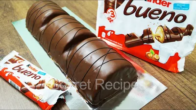 Гигантский и обычный Киндер Буэно (Kinder Bueno): пошаговый рецепт с фото и  видео