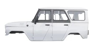 Кузов УАЗ-31514 (ЛЕГКОВОЙ, крыша, новая панель,мягкие сиденья) белый  арктика ( | Интернет-магазин verzilla.ru