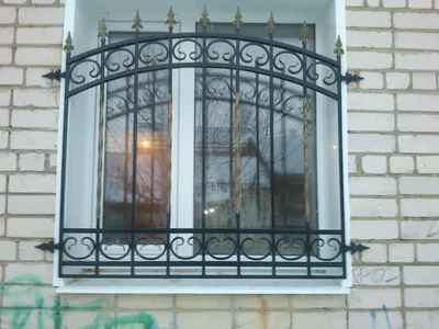Кованых решеток на окна фото