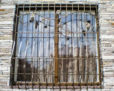 Кованые решетки на окна | Кузница \"Ковка на заказ\" Москва