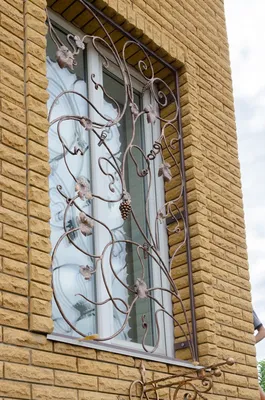 Кованые решетки на окна цены более 91 фото работ Киев, оконные решетки