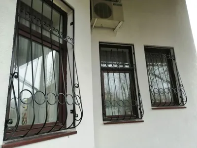 Кованые решетки на окна на заказ в СПб