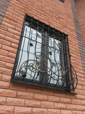 Кованые решетки на окна в Нижнем Новгороде : Наши работы : Кузнечная  мастерская \"Планета Железяка\"