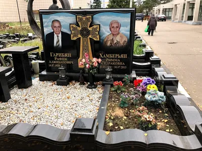 Двойные памятники на могилу, фото | Postament.ru | Дзен