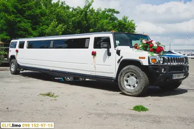 Лимузин Hummer H2 («Хаммер») на свадьбу и другие праздники. Прокат и аренда  авто в Виннице