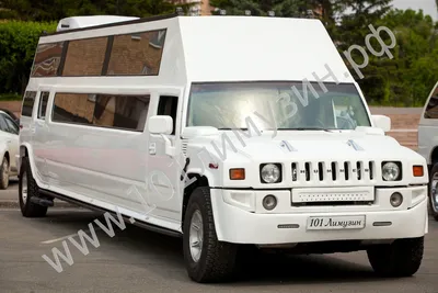 Аренда лимузина Хаммер Кинг Сайз! (Hummer H2 King Size) белого цвета, 26  местный, 12 метровый.