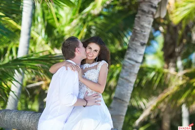 Фото: Свадебная фотосессия на частном пляже в Пунта Кане, Доминикана.  Свадебный фотограф Ирина Кусрашвили. Свадебная прогулка - Свадьба.ПРО