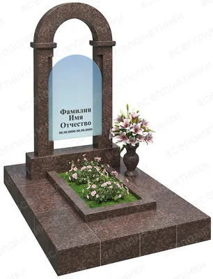 Памятник Европейский 08 - купить в Петрозаводске: каталог, цены, фото,  размеры памятников европейского стиля| ВсеПамяники