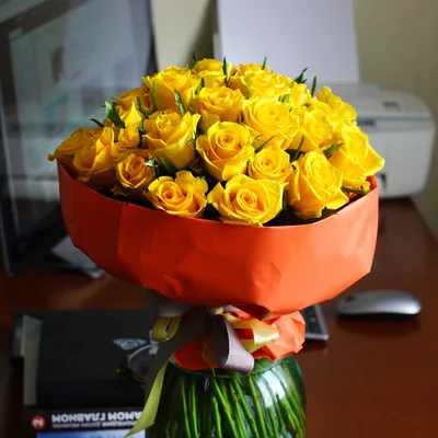51 кенийская роза Топ Сан от Lotlike.ru. Купить цветы.