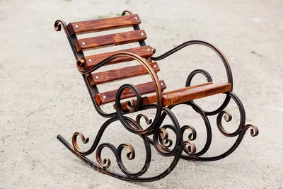 Кресло качалка кованая, цена 2800 грн — Prom.ua (ID#1004262935)