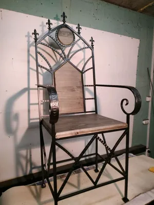 Кованое кресло “Дракула” – заказать на Ярмарке Мастеров – HLH6DRU | Кресла,  Балашиха