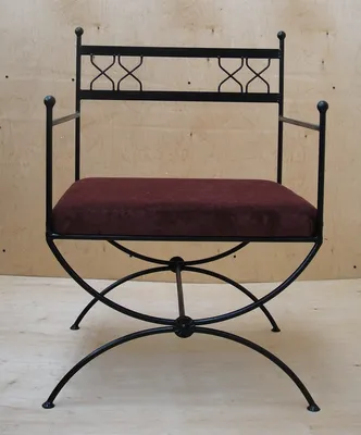 Кресло кованое для кухни или кабинета в интернет магазине кованой мебели в  Москве