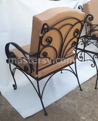 Кованое кресло KSt-34 - купить в интернет-магазине MasterSV