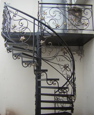 Кованые лестницы в доме, цена — Prom.ua (ID#207859676)
