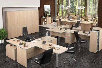 Купить офисную мебель для персонала Vita Дуб Сонома в Москве по цене от  8999 руб. на сайте Экспресс Офис