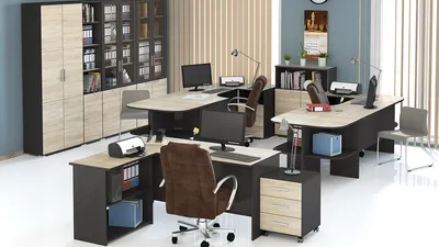 Успех-2» модульная мебель для офиса от 30 397 руб: описание, характеристики  - интернет-магазин «ТриЯ»