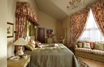 Шторы в викторианском стиле - фото в интерьере спальни, кухни, гостиной