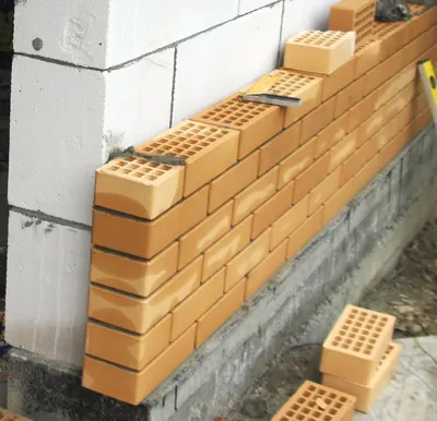 Наружная отделка стен из газосиликатных блоков