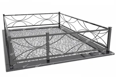 Ограды на кладбище в Витебске, купить ограду на могилу по выгодной цене |  Студия гранита RG