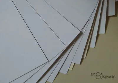 Мелованная бумага - что это? | Epica Group