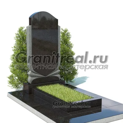 Памятники из гранита В-075 - Гранитная Мастерская GranitReal в Москве