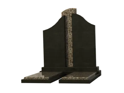 Двойные памятники на могилу из гранита П2М-11 (id 60409987)