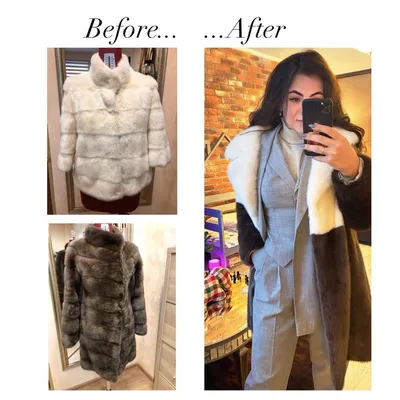 Forestfox. Fur Atelier on Instagram: “Классный перекрой из двух ненужных и  неактуальных шубок❤️ Модная и трендов… | Vintage fur jacket, Fur coat  vintage, Fur coat