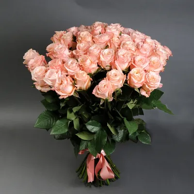 Букет 51 роза Шиммер - доставка цветов в Киеве | Камелия