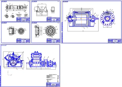 Роторная дробилка СМД-75 - Чертежи, 3D Модели, Проекты, Строительные,  специальные и дорожные машины