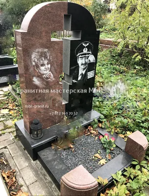 Купить горизонтальные памятники на могилу в СПб
