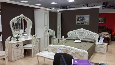 Спальня Роза беж с 3-дверным шкафом от компании Громада купить в городе  Иркутск
