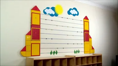 Оформление выставки рисунков в начальной школе
