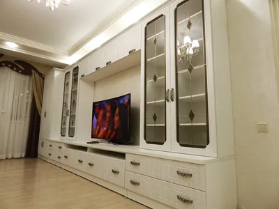 Стенка в гостиную «Модель 13 цена, фото и описание - GILD Мебель в Барнауле