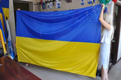 Большой флаг Украины 300х200 см флажная сетка люверсы для флагштока, цена  1200 грн — Prom.ua (ID#1196170999)